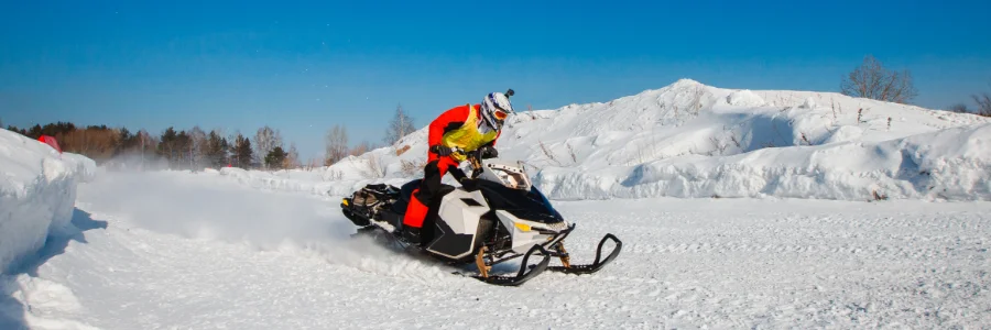 MSPs Shuffle In Buffalo Via Snowmobile To Help Clients As Record Snow Piles Up
