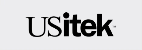 Black US itek Logo